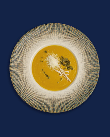 Суп тыквенный с сыром
